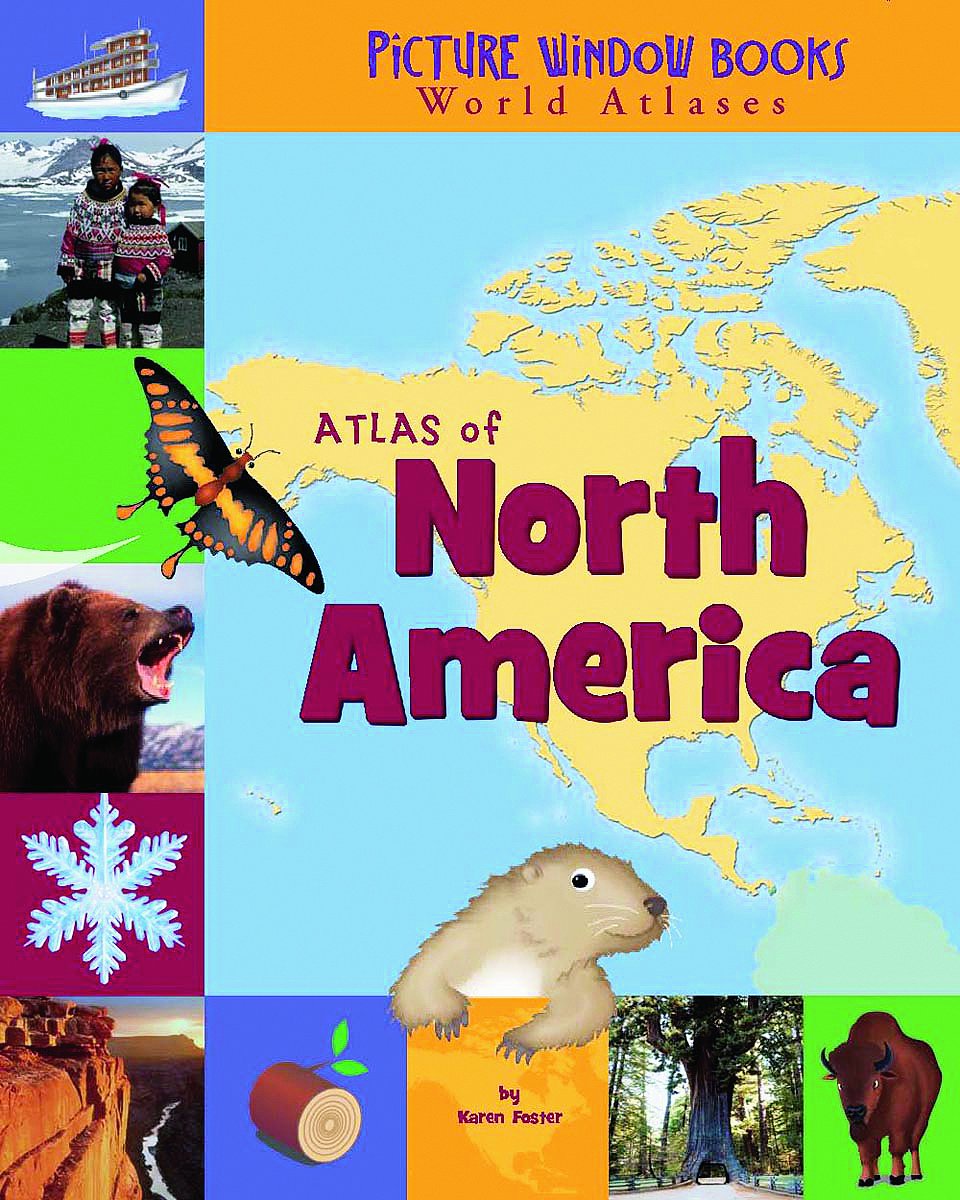 Atlas of North America (Picture Window Books World Atlases),Used