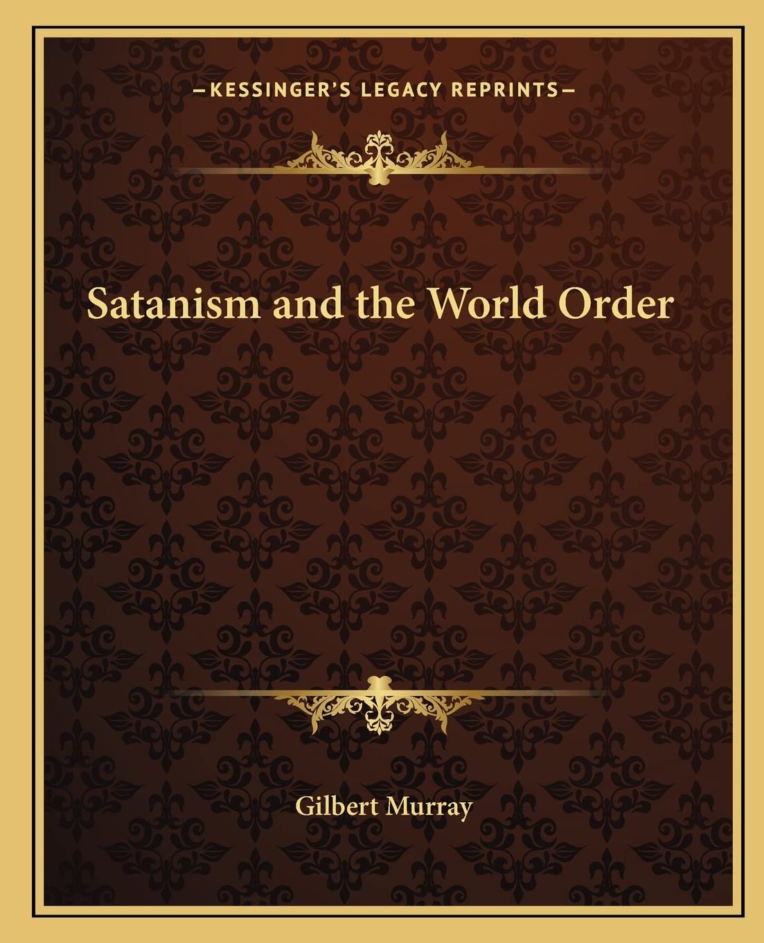 Satanism and the World Order,Used
