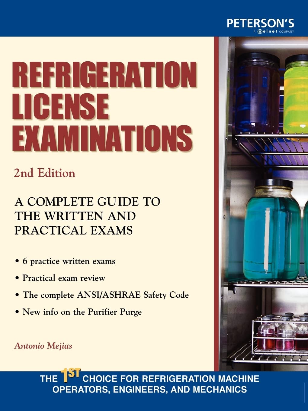 Refrigeration License Examinations (Arco Professional Certification and Licensing Examination Series),Used