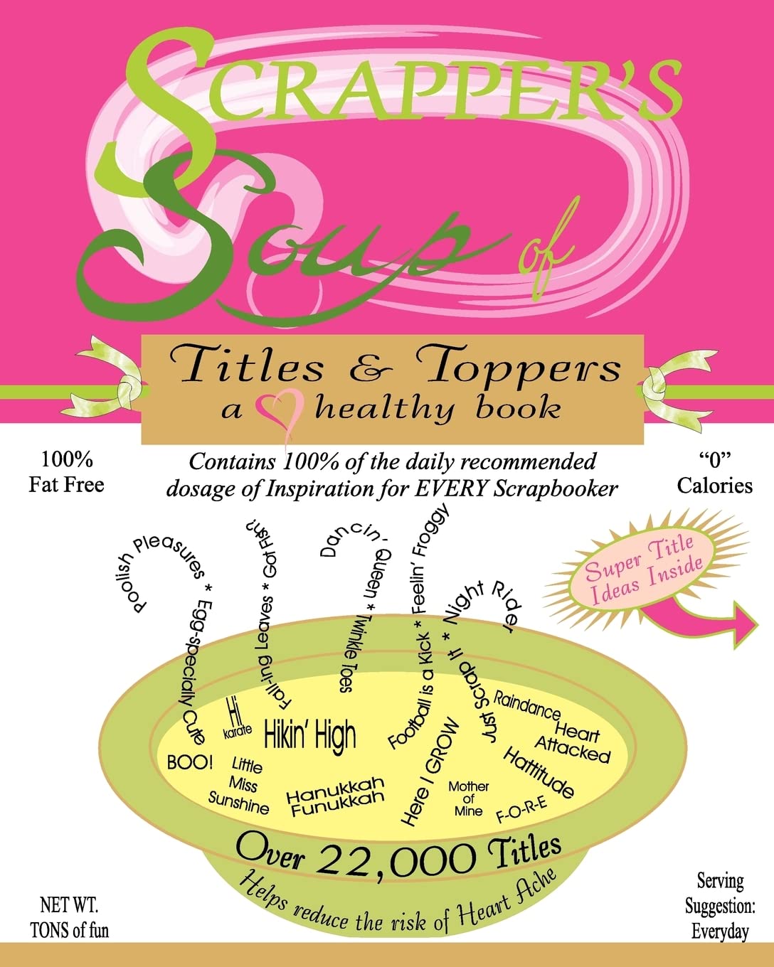 Scrapper's Soup: Titles & Toppers,Used