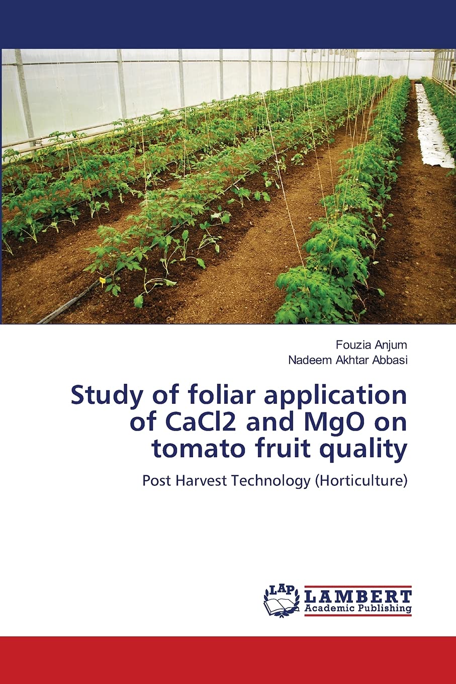 Study of foliar application of CaCl2 and MgO on tomato fruit quality: Post Harvest Technology (Horticulture),Used