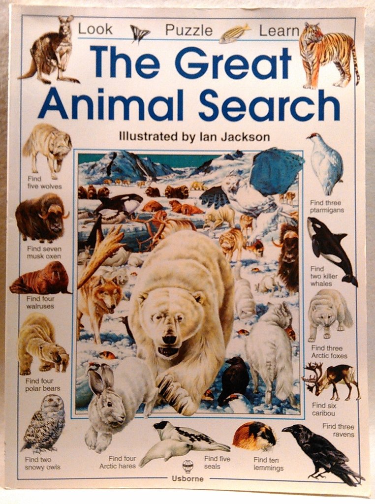 The Great Animal Search (Look Puzzle Learn)