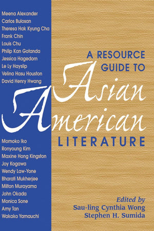 A Resource Guide to Asian American Literature,Used