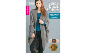 Shrugs, Shawls and BolerosGreat Fit & Feel with the Lion Brand Yarn you Love!,Used