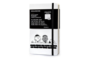 Moleskine 2015 Peanuts Limited Edition Daily Planner, 12 Month, Large, White, Hard Cover (5 X 8.25)