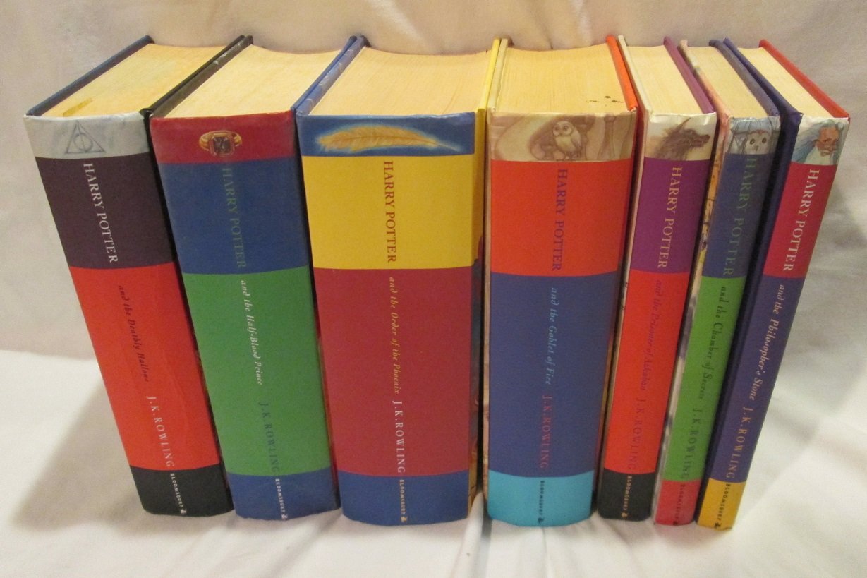 The Harry Potter Collection: The First Six Spellbinding Adventures at Hogwarts,Used