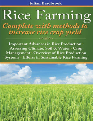 Rice Farming complete with methods to increase rice crop yield,Used
