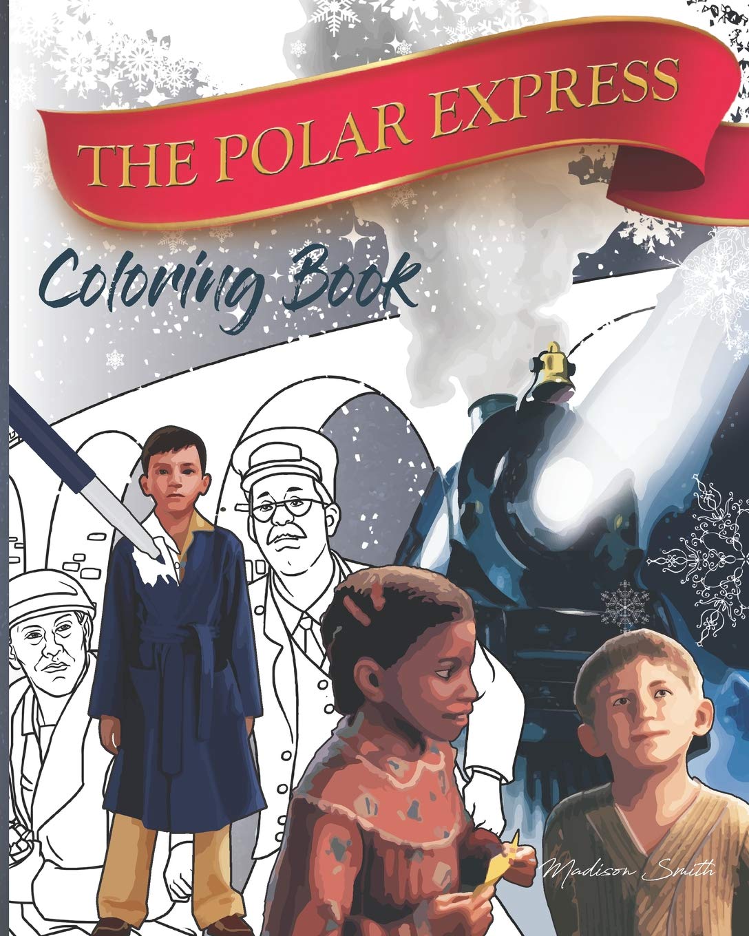 Polar Express: The Coloring Book,Used