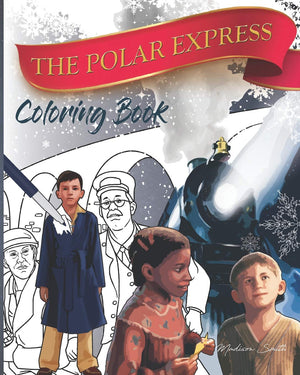 Polar Express: The Coloring Book,Used