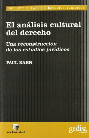 El anlisis cultural del derecho,Used