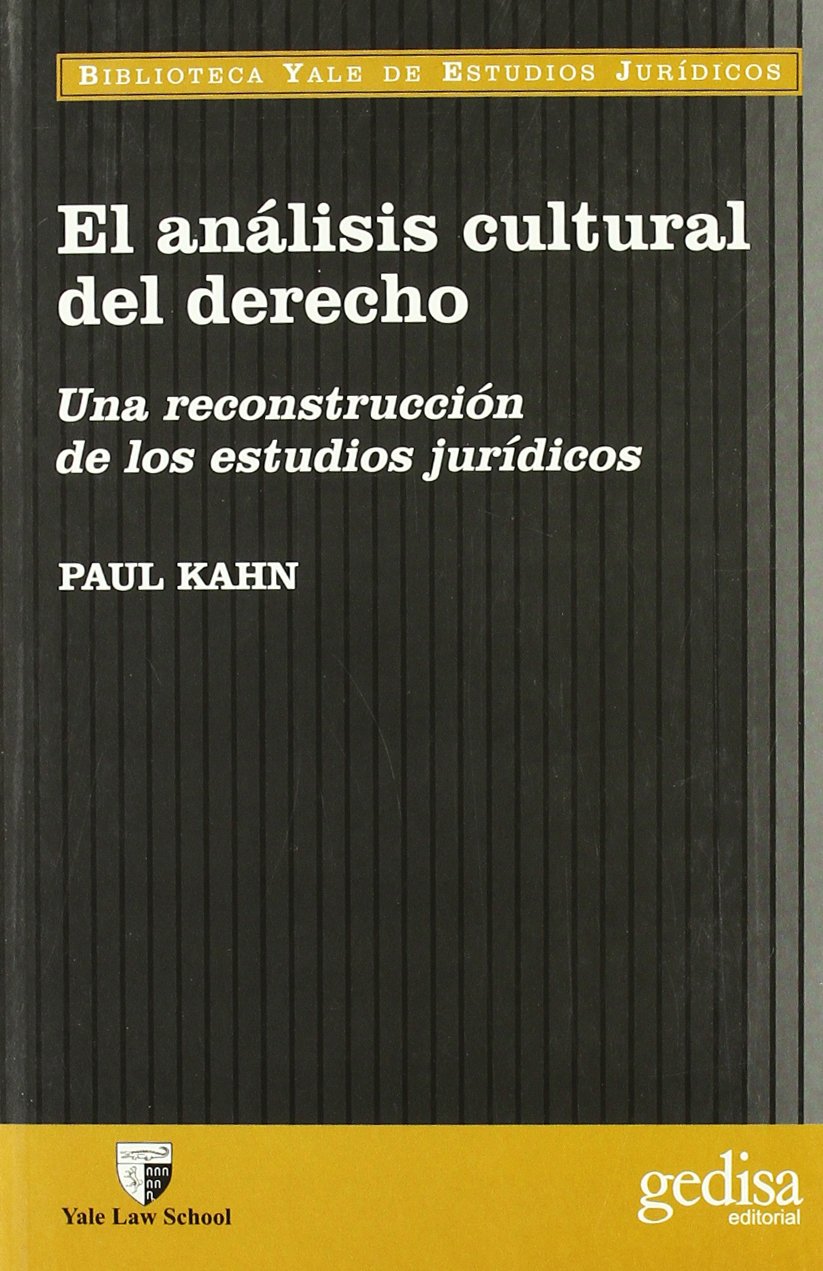 El anlisis cultural del derecho,Used