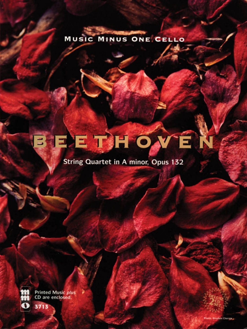Beethoven  String Quartet in A Minor, Op. 132: Music Minus One Cello Deluxe 2CD Set,New