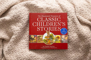 The Illustrated Treasury of Classic Children's Stories: Featuring 14 Classic Children's Books Illustrated by Charles Santore, ac,Used