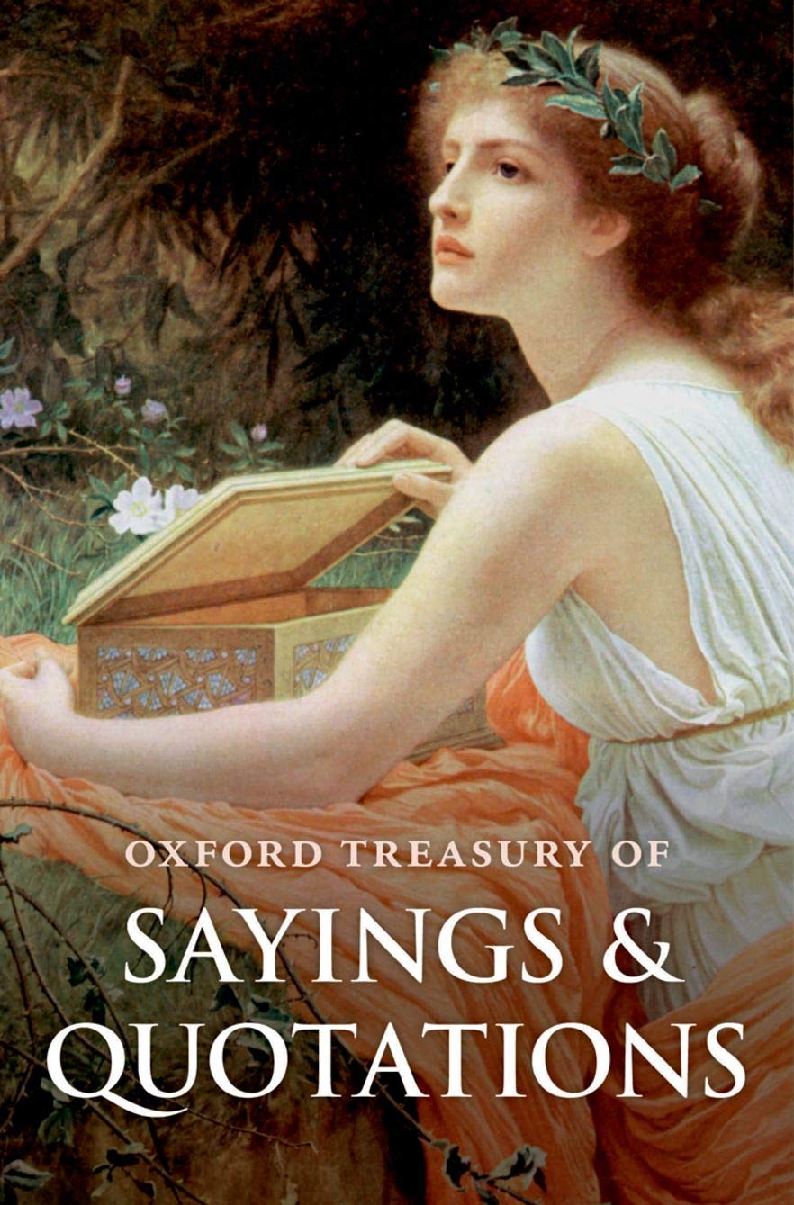 Oxford Treasury of Sayings and Quotations,Used