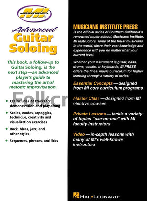 Advanced Guitar Soloing: The Professional Guide to Improvisation,New