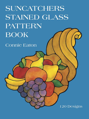 Suncatchers Stained Glass Pattern Book (Dover Crafts: Stained Glass),Used
