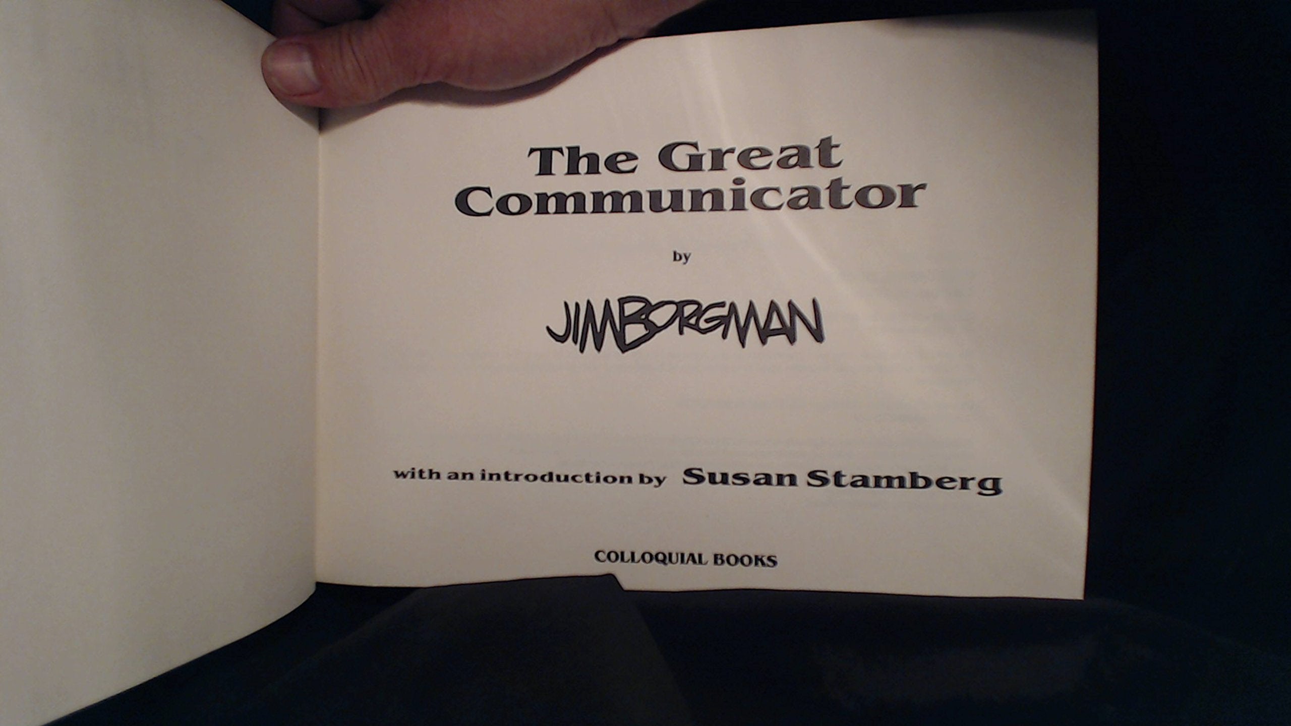 The great communicator,Used