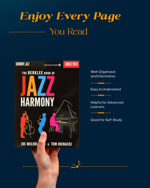 The Berklee Book of Jazz Harmony  Jazz Theory Guidebook Covering Basic Chord Types and Their Tensions  Jazz Book with Composit,New
