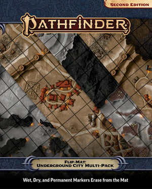 Pathfinder FlipMat: Underground City MultiPack,New