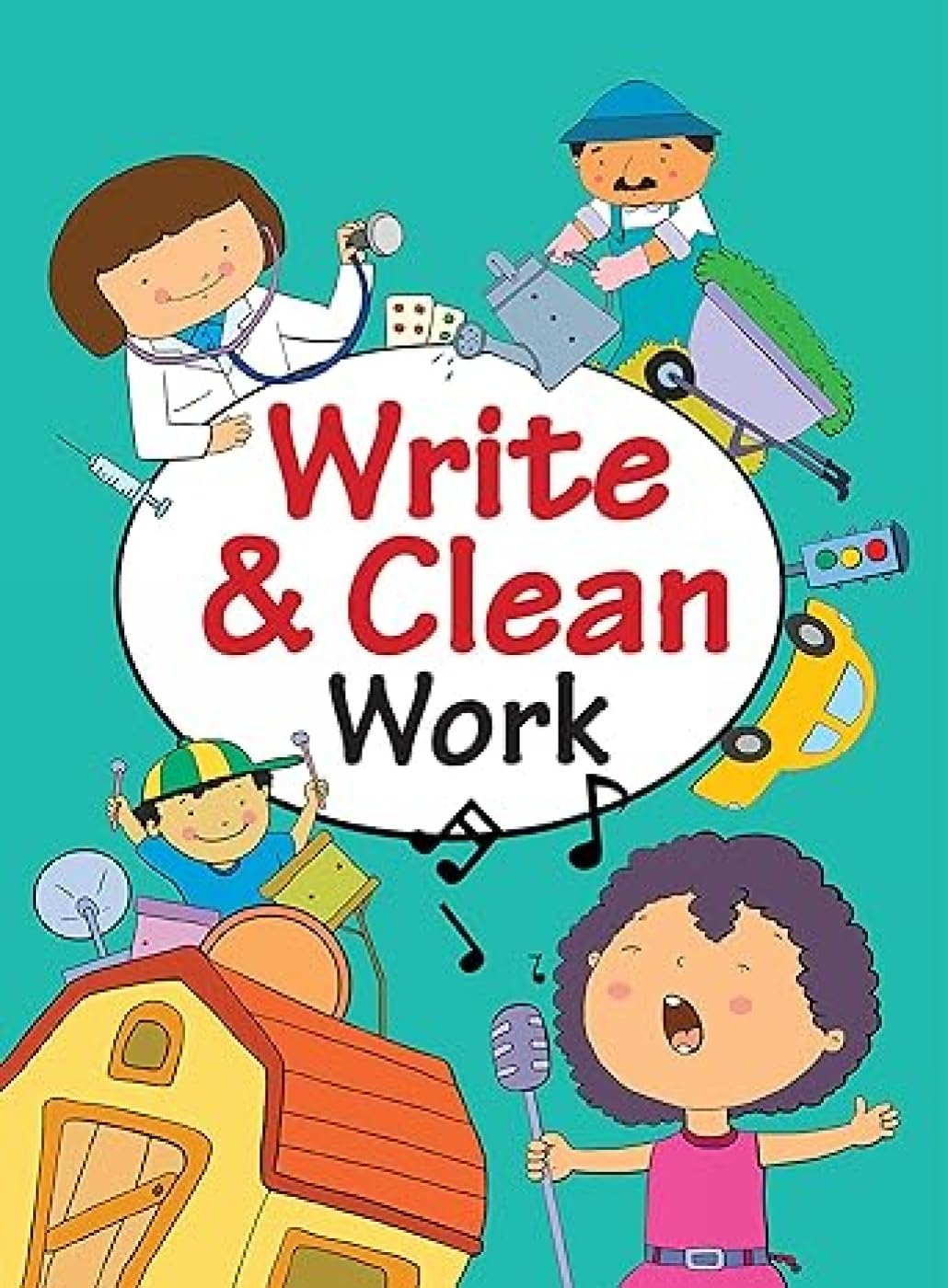 Write & Clean- Work- Wipe And Clean Activity Book