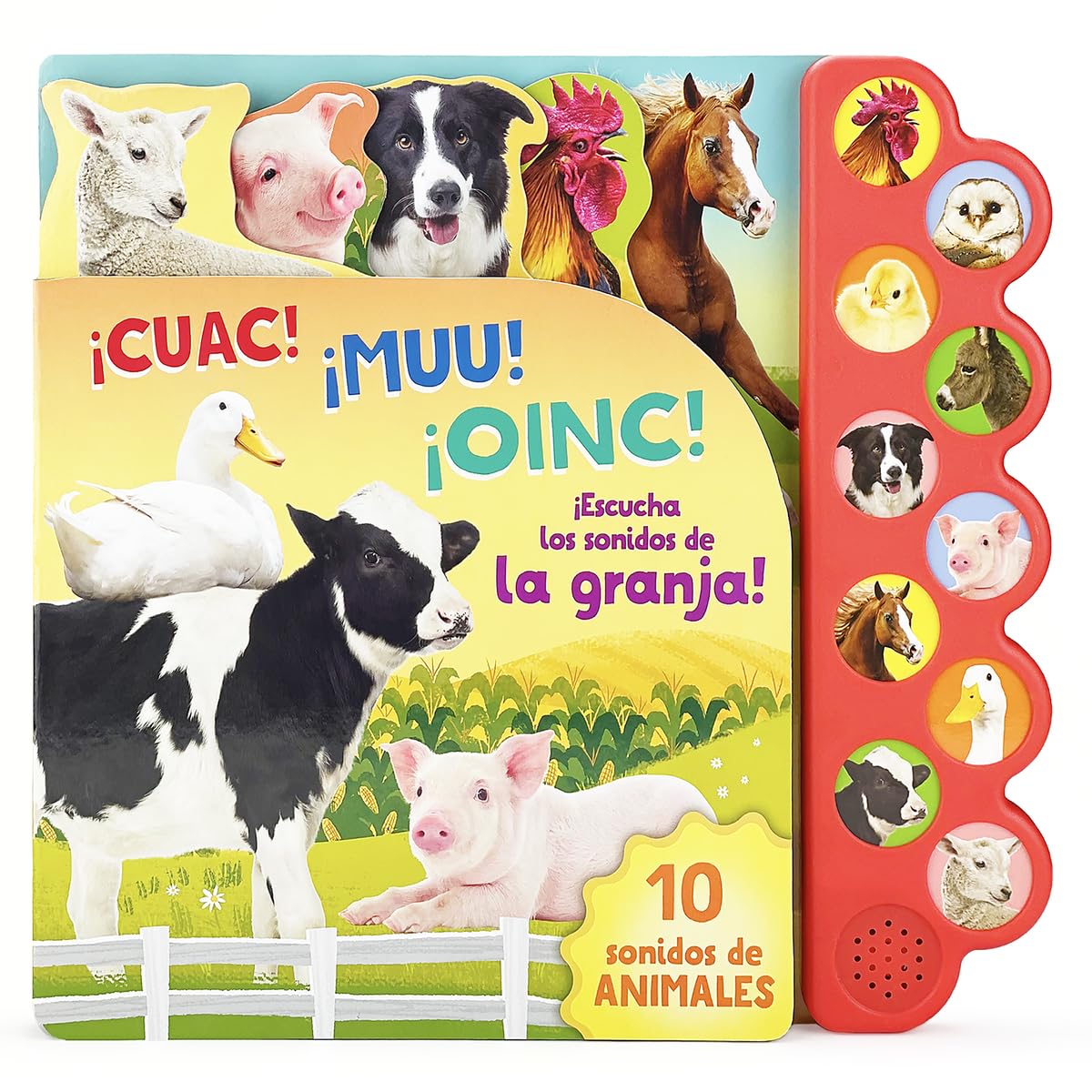 Cuac! Muu! Oinc! (Quack! Moo! Oink!) en espaol (Spanish Language Edition) (10 sonidos de Animales) (Spanish Edition),Used