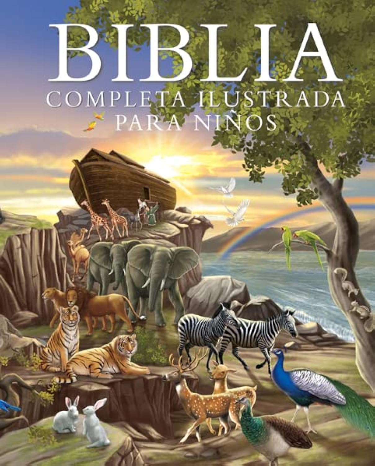 Biblia completa ilustrada para ni?os (The Illustrated Children's Bible) (Spanish Edition),Used