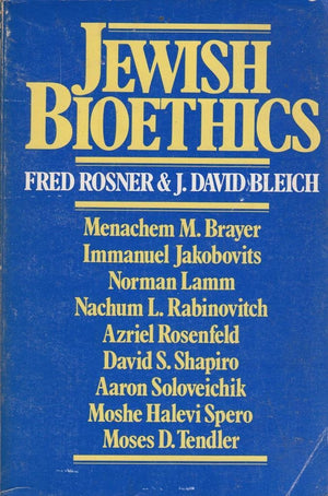 Jewish Bioethics,Used