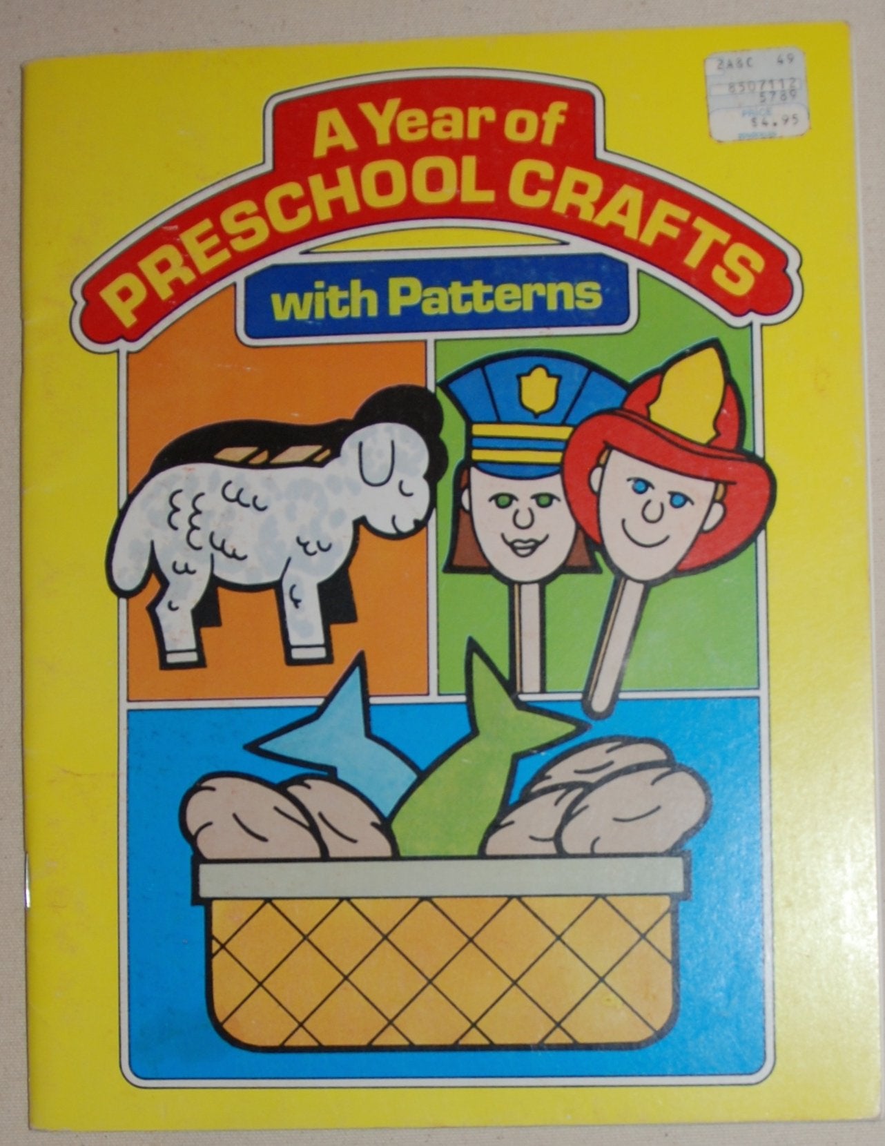 Year of Preschool Crafts With Patterns/2147,Used