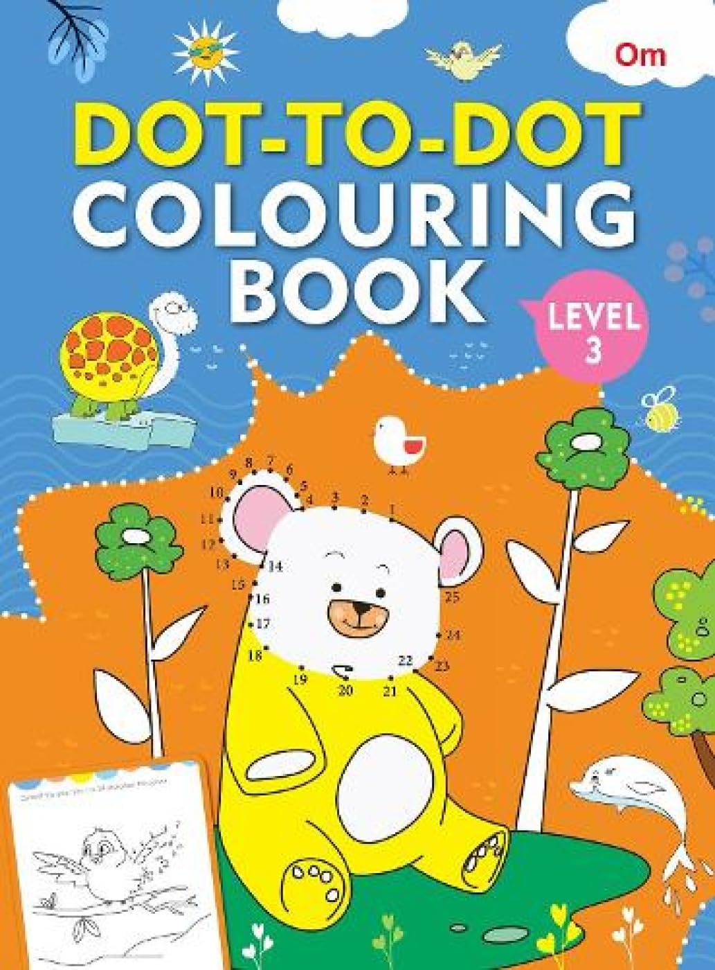 Colouring Book : Dot-To-Dot Colouring Book Level 3