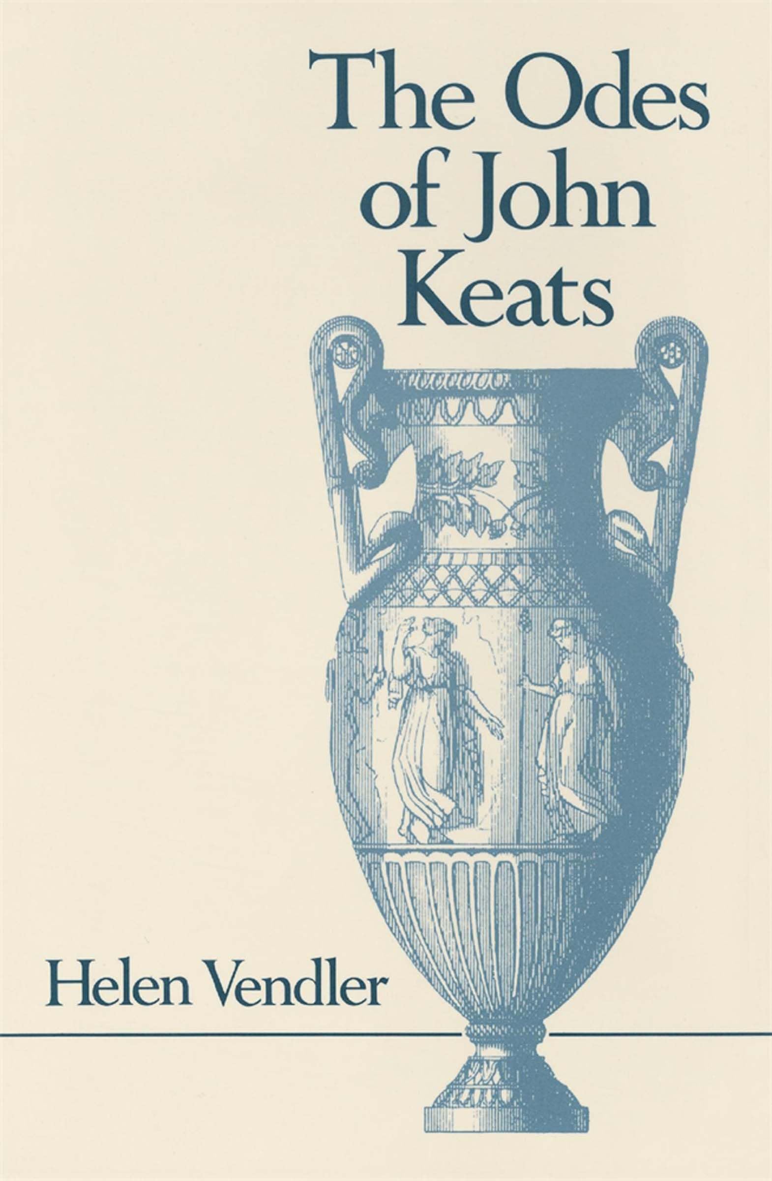 The Odes Of John Keats (Belknap Press),Used