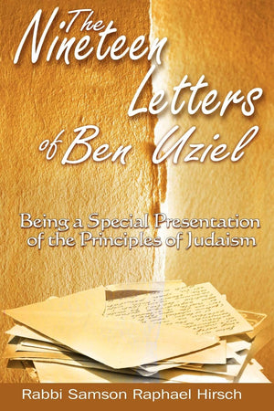 The Nineteen Letters Of Ben Uziel: Being A Special Presentation Of The Principles Of Judaism,Used