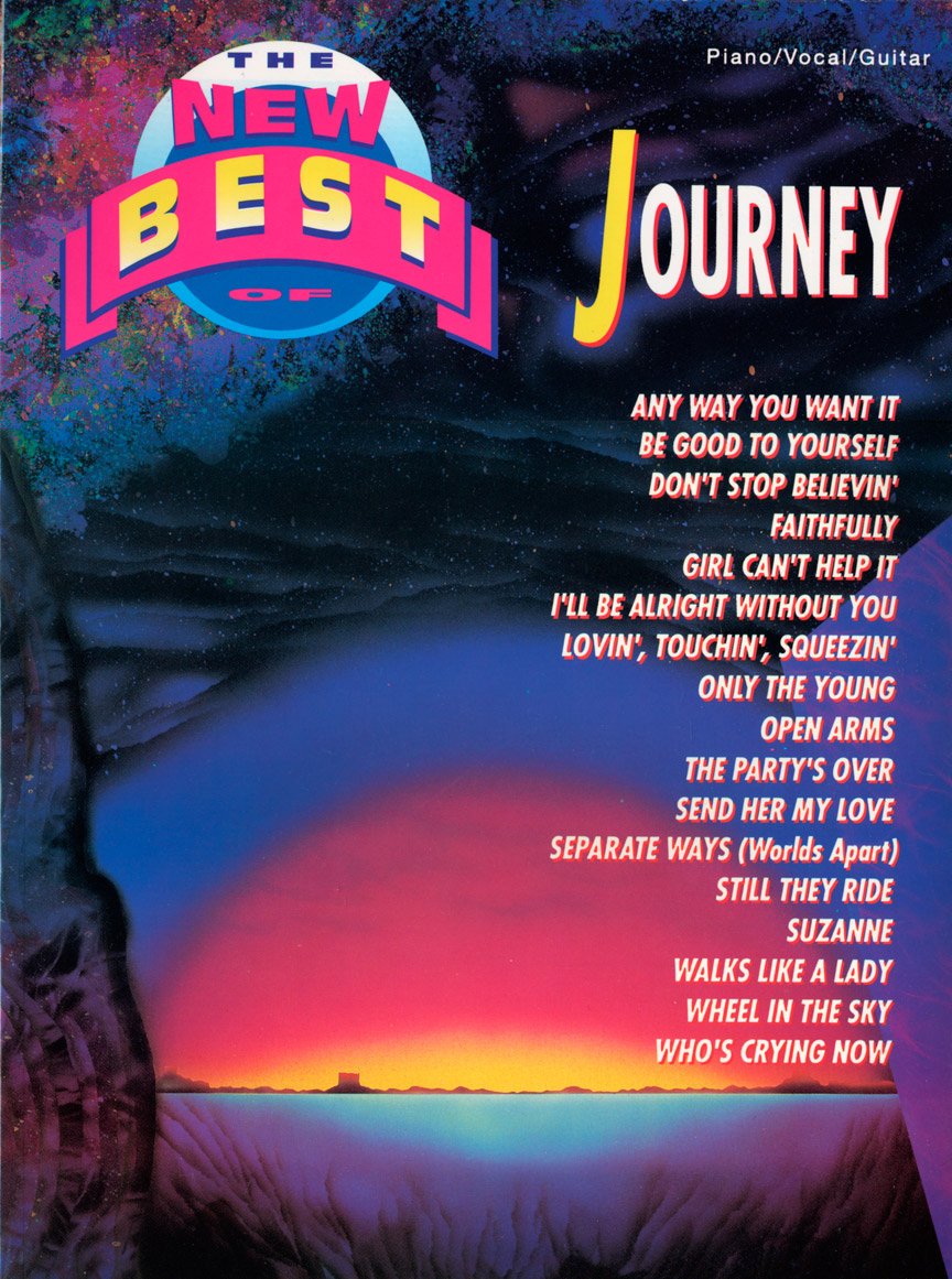 The New Best of Journey: Piano/Vocal/Guitar (The New Best of... series),Used