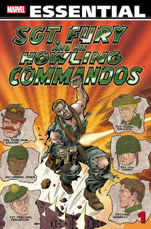 Essential Sgt. Fury And His Howling Commandos 1 (Essential, 1)-new
