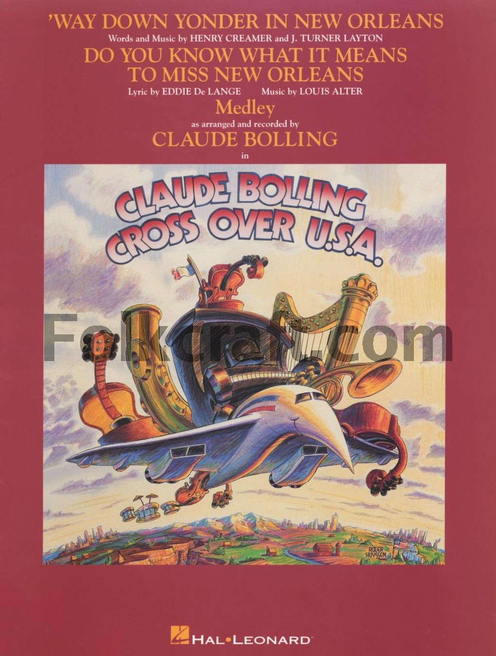 Claude Bolling  Crossover U.S.A.  Way Down Yonder In New Orleans/Do You Know What It Means...: Set Of Parts