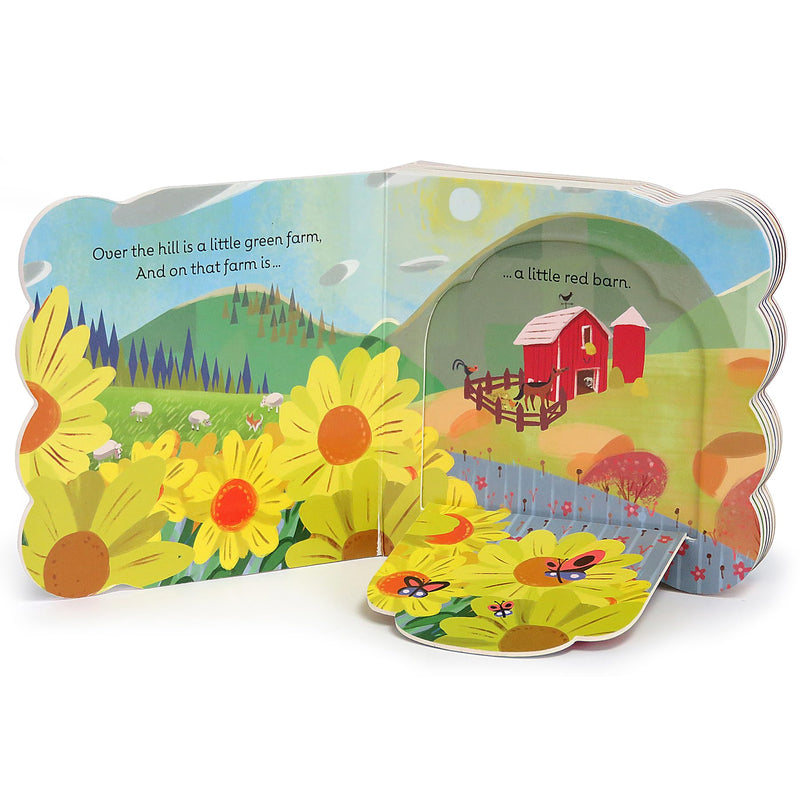 Little Red Barn  A First LiftaFlap Farm Board Book for Babies and Toddlers (Babies Love),New