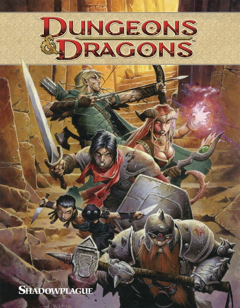 Dungeons & Dragons Volume 1: Shadowplague TP (DUNGEONS & DRAGONS Fell's Five),Used