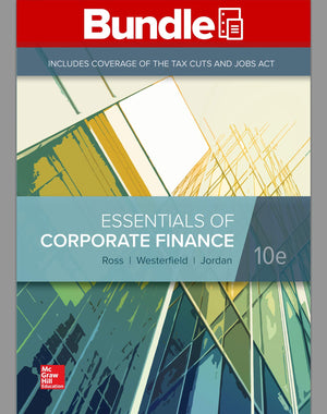 GEN COMBO LOOSELEAF ESSENTIALS OF CORPORATE FINANCE; CONNECT Access Card,Used