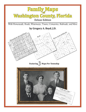 Family Maps of Washington County, Florida,Used