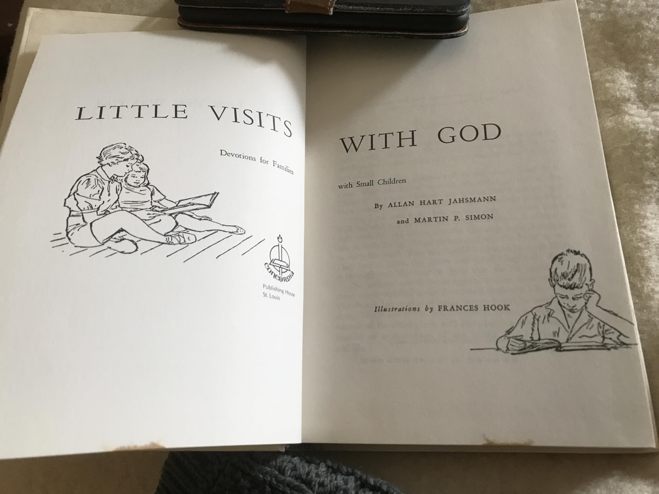 Little Visits With God: Devotions for Families with Small Children,Used