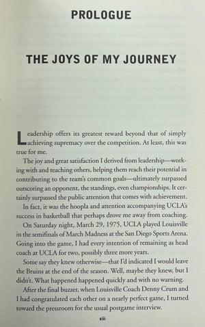 Wooden on Leadership: How to Create a Winning Organization,Used