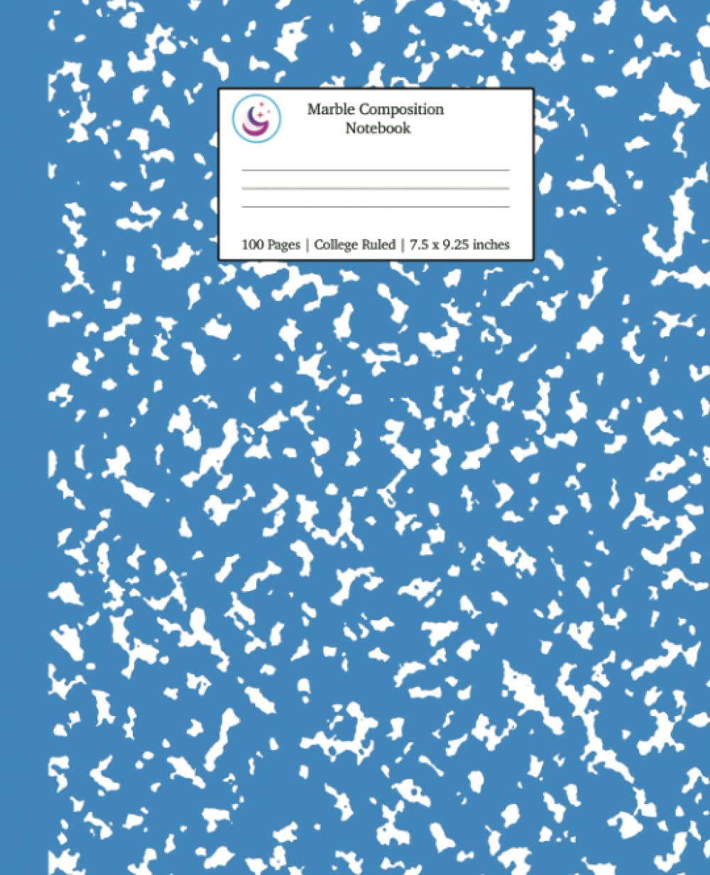 Marble Composition Notebook College Ruled: Blue Marble Notebooks, School Supplies, Notebooks For School (Notebooks College Ruled