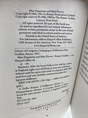 Miss Happiness and Miss Flower,Used