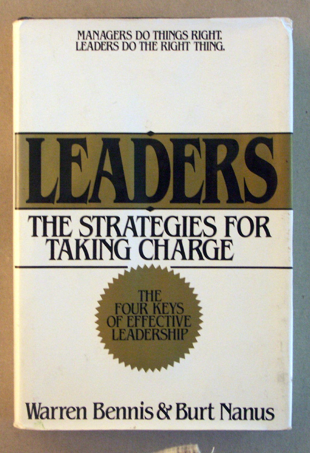Leaders: The Strategies For Taking Charge,Used