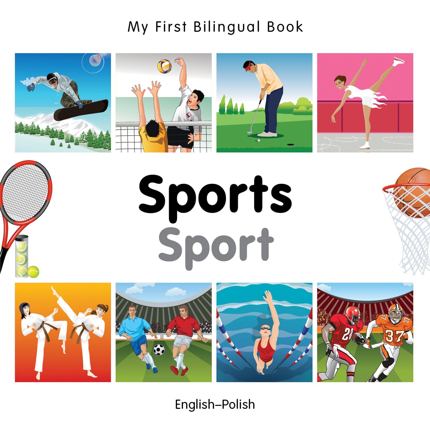 My First Bilingual Booksports (Englishpolish) (Portuguese And English Edition),Used