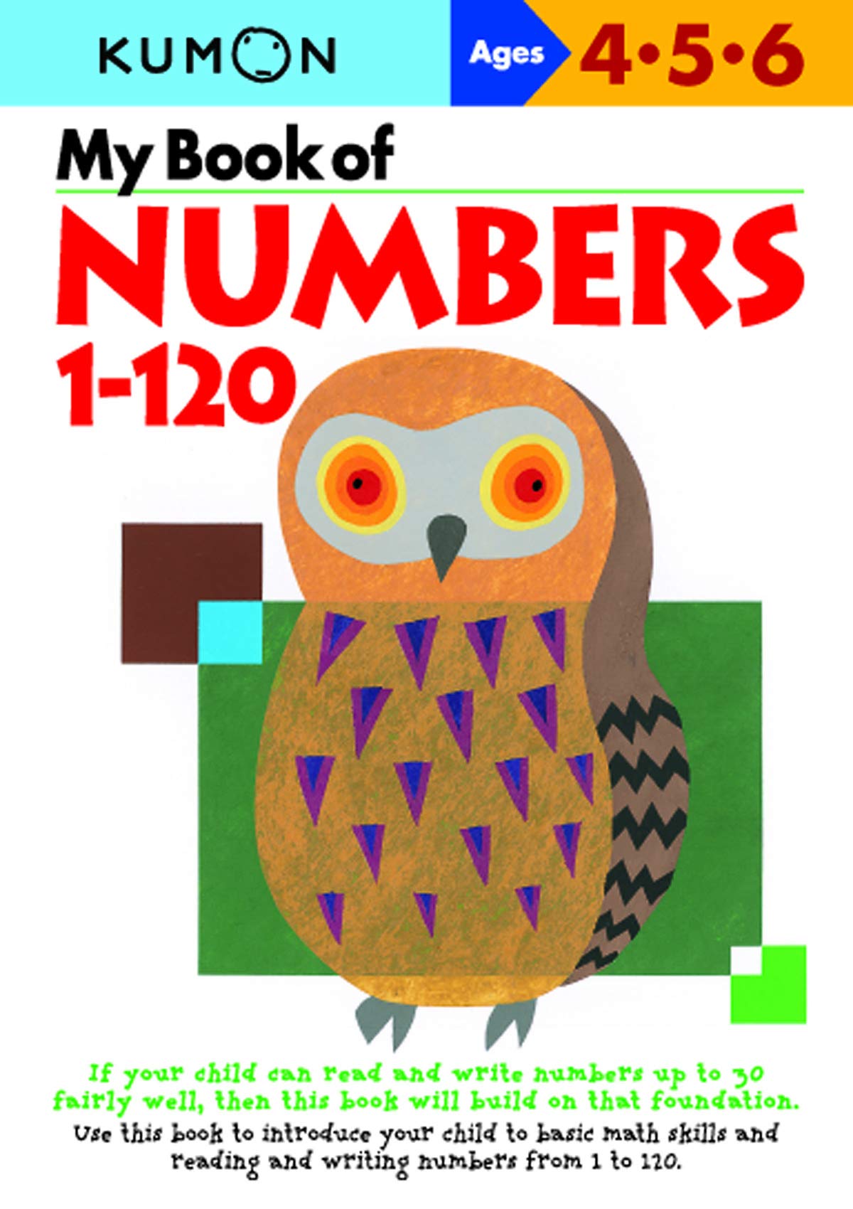 My Book Of Numbers 1120 (Kumon Workbooks),Used
