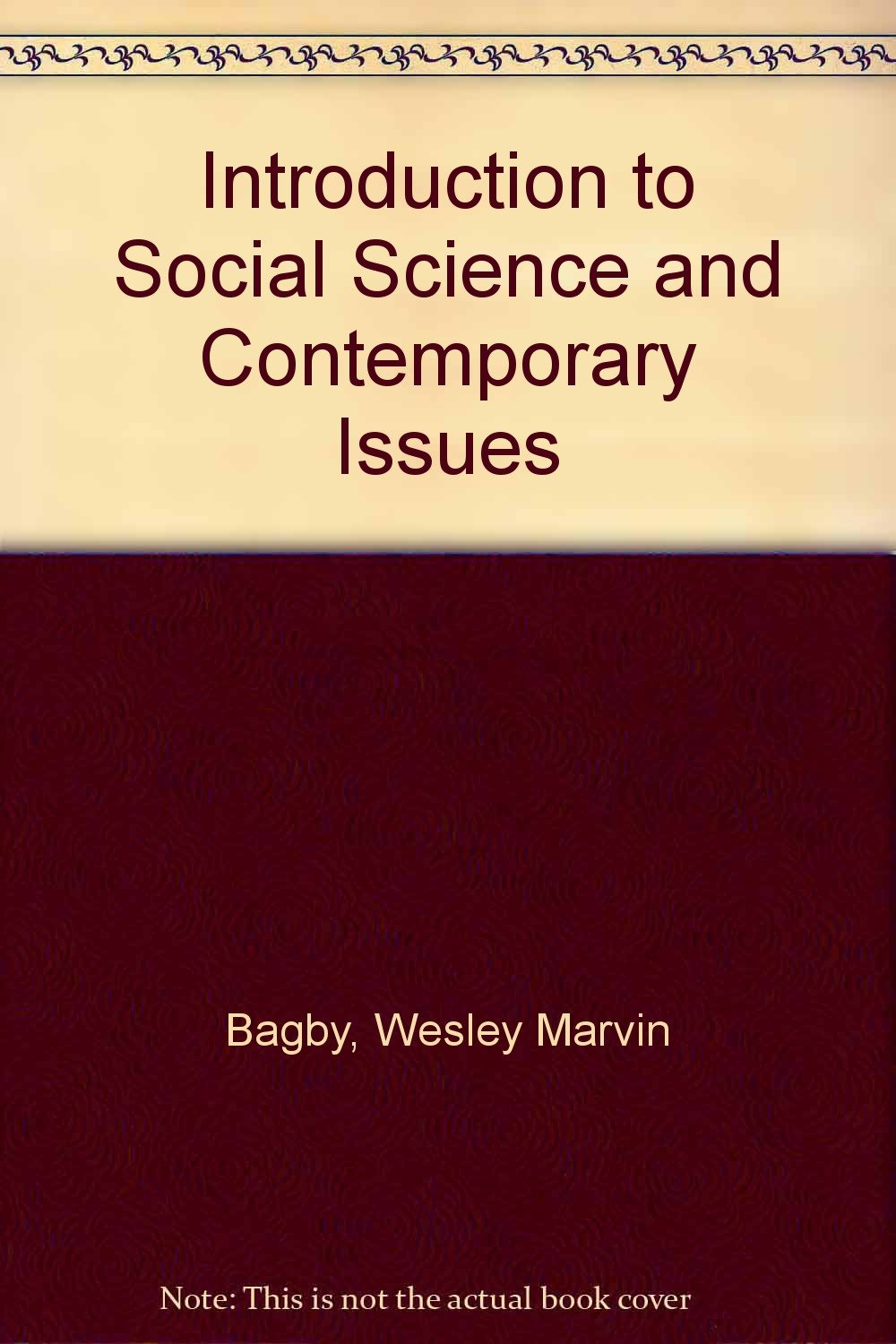 Introduction to Social Science and Contemporary Issues,Used