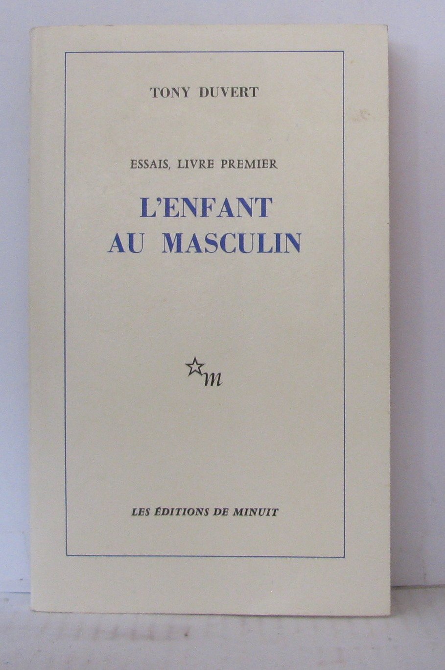 Enfant au masculin (0000),Used