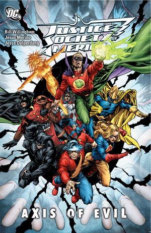Justice Society Of America: Axis Of Evil,Used