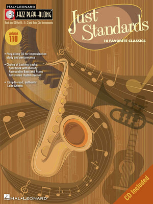 Just Standards: Jazz Playalong Volume 110 (Hal Leonard Jazz Playalong)