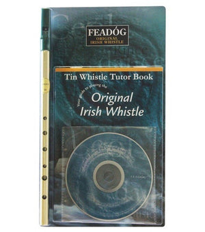 Feadog Triple Pack  Original Irish Whistle, Book, & CD,Used